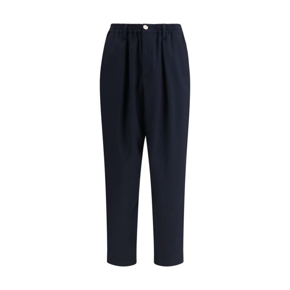 Marni Blue Merino Wool Casual Men's Pants